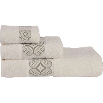 Image 1 of Png Панагюрище Хавлиена кърпа Шевица 50/80 см екрю