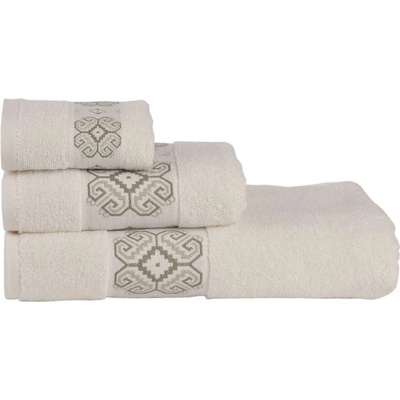 Png Панагюрище Хавлиена кърпа Шевица 50/80 см екрю