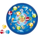 Goki Terč na suchý zip s 12 míčky Oceán