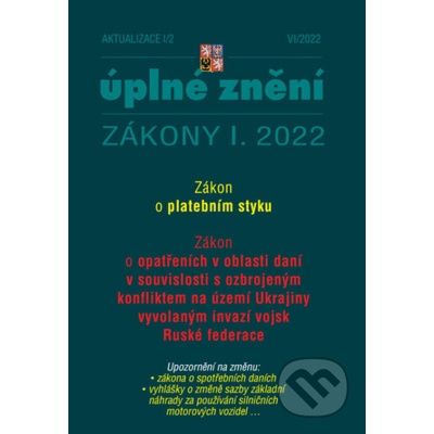 Aktualizace I/2 / 2022 - O platebním styku
