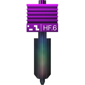 E3D High Flow ObXidian 500 пълен HotEnd за Bambu Lab P2S и серията H2 - 0, 6 mm (BAMBU-HF-OBD-H2-P2-0600-SPK)