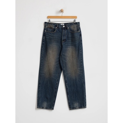OBEY Classic Baggy Denim oil stained indigo