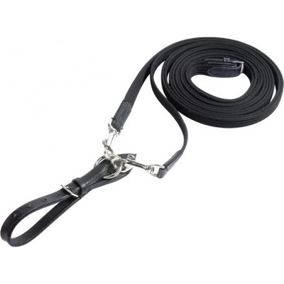 BUSSE Průvlečné otěže Snaps bavlněné černé – Zboží Mobilmania