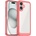 HQWear Кейс Outer Space за iPhone 16, червен (Outer Space Case iPhone 16 red)