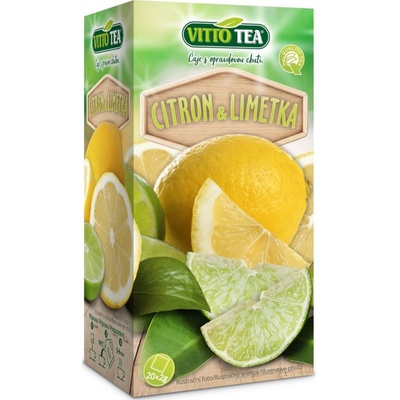 Vitto tea čaj citron & limetka 20 ks