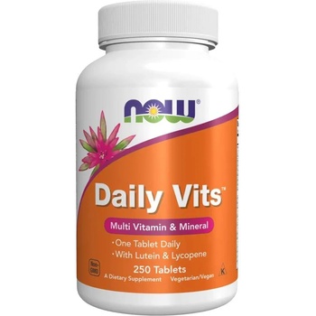 NOW Daily Vits Multi, 250 таблетки, Now