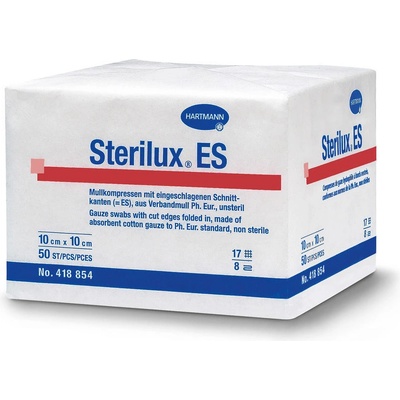 Sterilux Gáza kompr.nester. 10 x 10 cm / 100 ks 13vl8vrs