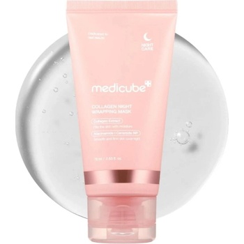 Medicube - Collagen Night Wrapping Peel Off Mask - Spevňujúca nočná maska - 75 ml