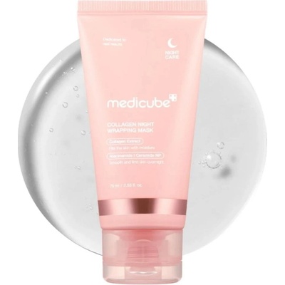 Medicube - Collagen Night Wrapping Peel Off Mask - Spevňujúca nočná maska - 75 ml