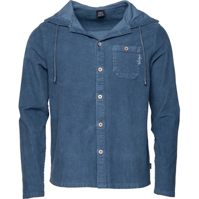 Chillaz Мъжка риза с копчета Chillaz Peak District Shirt - Dark Blue (033-2801-0113)