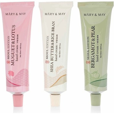 MARY & MAY Seoul Edition Hand Cream Trio Set 3 x 50 ml