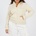 Brave Soul Суичър Brave Soul Plus Size Classic Zip Through Hoodie with Pockets - Stone
