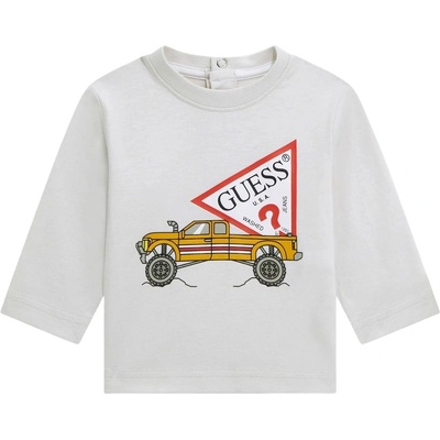 Guess Блуза с дълъг ръкав Guess - Джип с каросерия, светлосива, 24 м (20254-I5BI01-I3Z14-G9L9-24M)