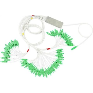 Conneu Оптичен PLC сплитер 1х64 с SC-APC конектори, Blockless, Conneu (CNPLC-164-SCA1-SCA1-BL)