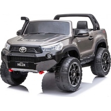 Daimex Dvoumístné elektrické autíčko Toyota Hilux s motory 2x 24V/240W lakované šedá