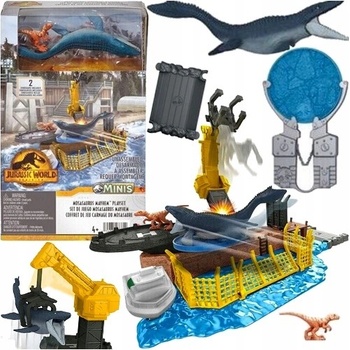 Mattel Jurský svet Nadvláda MINI Dinosaury MOSASAURUS Mayhem™