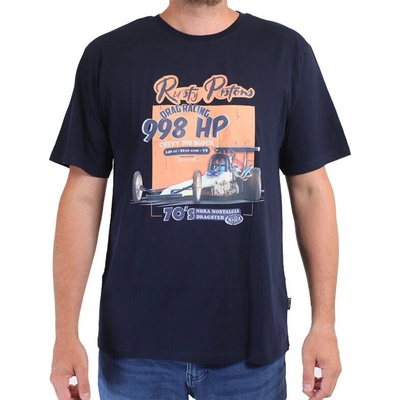 Rusty Pistons RPTSM87 Demopolis navy blue triko