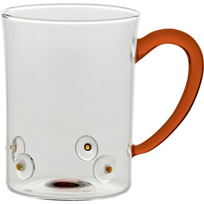 Zafferano Чаша халба Patèa стъклена 510 мл златисто жълта (PAT0318)