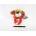 Mattel DOGGY IN SWEATSHIRT DJ TANCZY REPEATS 14 cm
