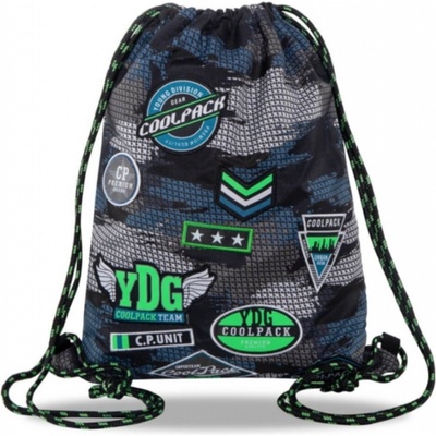CoolPack Sprint šedý/zelený