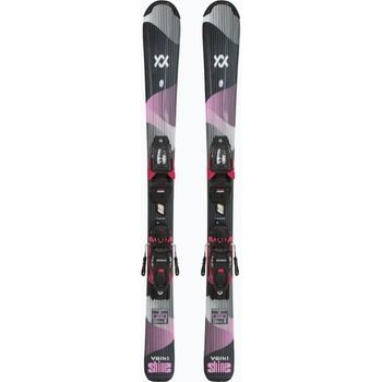 Völkl Детски пистови ски Völkl Shine Jr + автомати 4.5 VMotion Jr Lady 100-120 cm black/pink