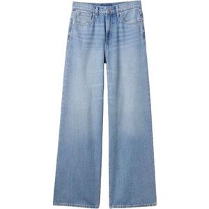 GAP V-hr wide leg lt bergie 25