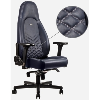 Noblechairs Геймърски стол noblechairs Icon, еко кожа, син