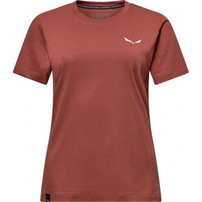 Salewa Dámske tričko Eagle Logo Patch T Shirt Etruscan Red