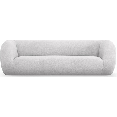 Cosmopolitan Design pohovka z textílie buklé 230 cm Essen Svetlosivá