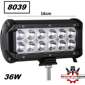  Халогeн -LED- BAR-16см. 36 W (1бp. ) -8039 ('250058)