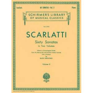 60 Sonatas - Volume 2: Schirmer Library of Classics Volume 1775 Piano Solo | Scarlatti Domineco, Domineco Scarlatti, John Kirkpatrick (1986)