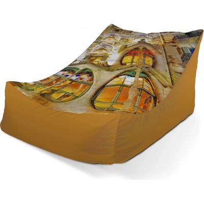 Sablio sedací vak Lounge Barcelona Gaudi Casa Batllo 1 80 x 95 x 50 cm