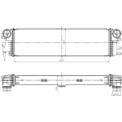 Chladič turba NRF 309029