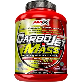 Amix Nutrition CarboJet Mass Professional [3000 грама] Ягода и банан