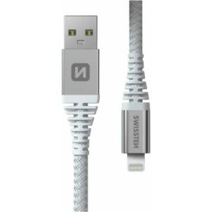 SWISSTEN Aramid Reinforced USB / Lightning 1, 5 m Цвят: бял