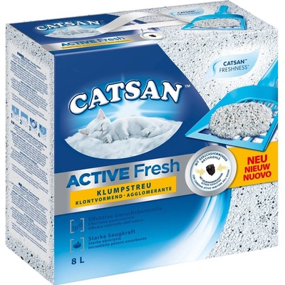 Catsan Active Fresh hrudkujúca podstielka 8 l