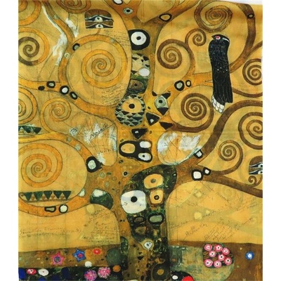 Bavlissimo šála bavlněná Strom života od Gustava Klimta
