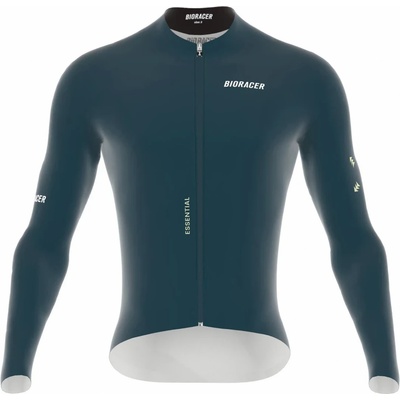 Bioracer Мъжка фланелка с дълъг ръкав за колоездене Bioracer Epic Long Sleeve Jersey Cycling jersey - Graphite Blue - размер XXL (056-4261-0215)