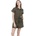 FUNDANGO Senna short sleeve romper - Green (Khaki)