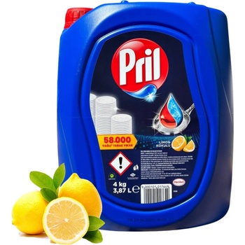 Pril Tekutý prostriedok na umývanie riadu Citrón 3,8 l