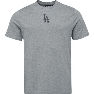 New Era LA DODGERS MLB LOGO pánské triko šedá