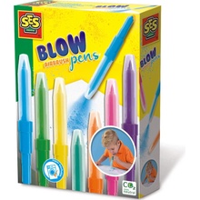 SES CREATIVE Fixy foukací kreativní set 7 barev v krabici