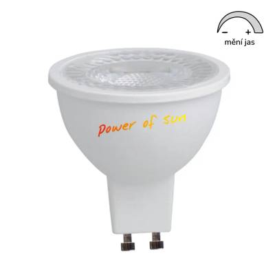 euroLighting Plnospektrální LED žárovka euroLighting GU10 6,5W 4000K