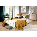 Vital Home přehoz na postel bavlna měděná hnědé oranžové žluté vícebarevná 180 x 220 cm