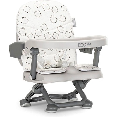 Lorelli СТОЛ ЗА ХРАНЕНЕ ego plus 2в1 white fluff ЕКО КОЖА (3800166100685)