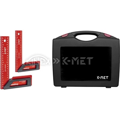 K-MET Комплект дърводелски ъгли K-MET SK4044-22-008US - 6x4 inch, 8x5 inch (SK4044-22-008US)