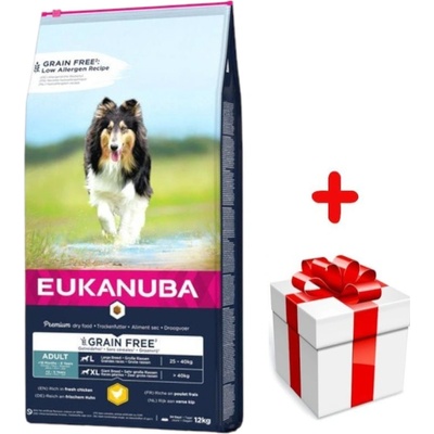 Eukanuba Adult Large Breed Grain Free Chicken 12 kg