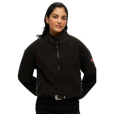 Блуза Superdry Active half zip sweatshirt - Black (Black)