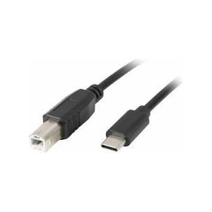 LANBERG Cable USB C Lanberg CA-USBA-13CC-0030-BK 3 m
