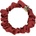 By Eloise London Silk Scrunchie Gold Star Ластик за коса за жени цвят Persimmon